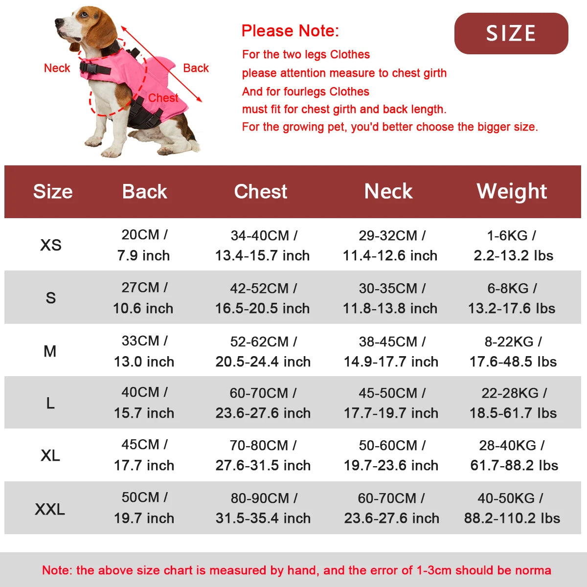 Summer Dog Life Jacket Enhanced Buoyancy Small Dogs Shark Swimming Clothes Safety Vest with Handle for Medium Large Dogs Surfing