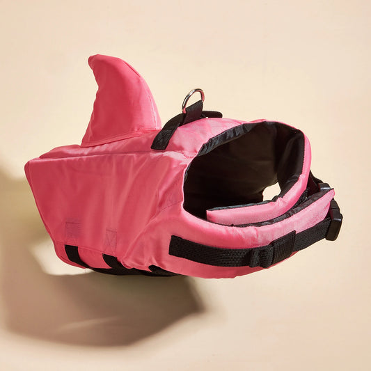 Summer Dog Life Jacket Enhanced Buoyancy Small Dogs Shark Swimming Clothes Safety Vest with Handle for Medium Large Dogs Surfing