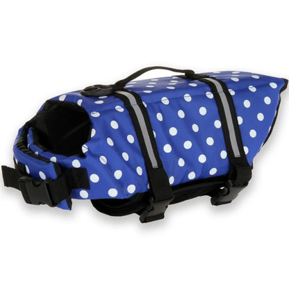 Summer Dog Life Jacket Reflective Adjustable Large Dogs Swimwear Safety Vest Surfing Sailboat Enhanced Buoyancy Pet Lifejackets