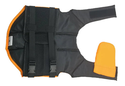 Dog Life Jacket Dog Safety Vest Adjustable Preserver with High Buoyancy and Durable Rescue Handle for Small Medium and Large Dog
