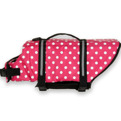 Summer Dog Life Jacket Reflective Adjustable Large Dogs Swimwear Safety Vest Surfing Sailboat Enhanced Buoyancy Pet Lifejackets