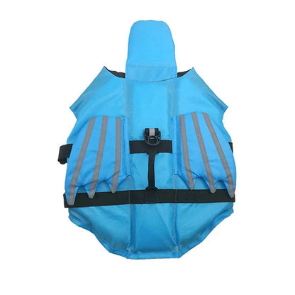Dog Life Jacket Dog Safety Vest Adjustable Preserver with High Buoyancy and Durable Rescue Handle for Small Medium and Large Dog